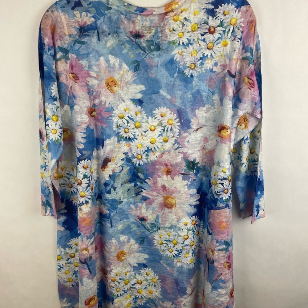 *NWT* Dizzy Daisy Fit and Flare Tunic Top - Picture 3 of 6